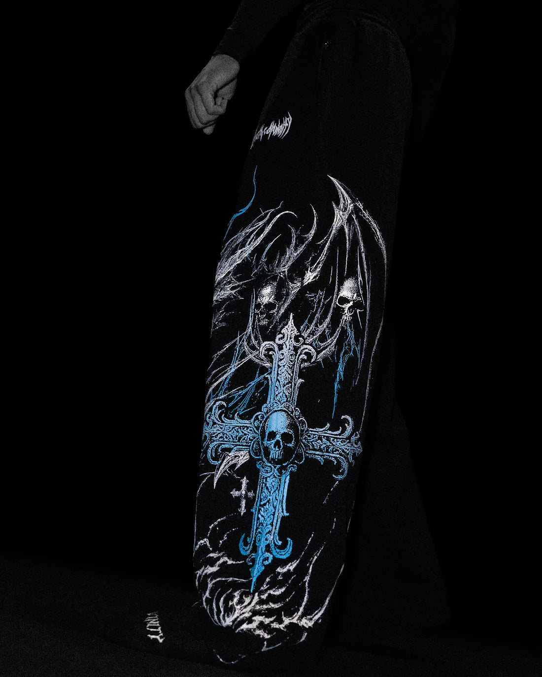 BreatheDivinity Wyvern Uncuffed Luxury Sweatpants Frost – Official Product Overview